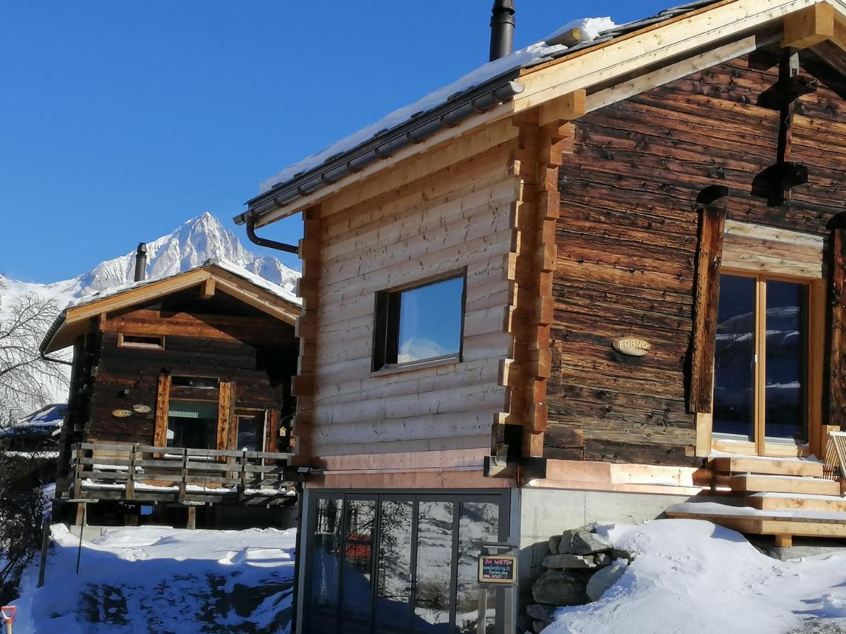 Вилла "Forno One" - Buerchen Moosalp Экстерьер фото